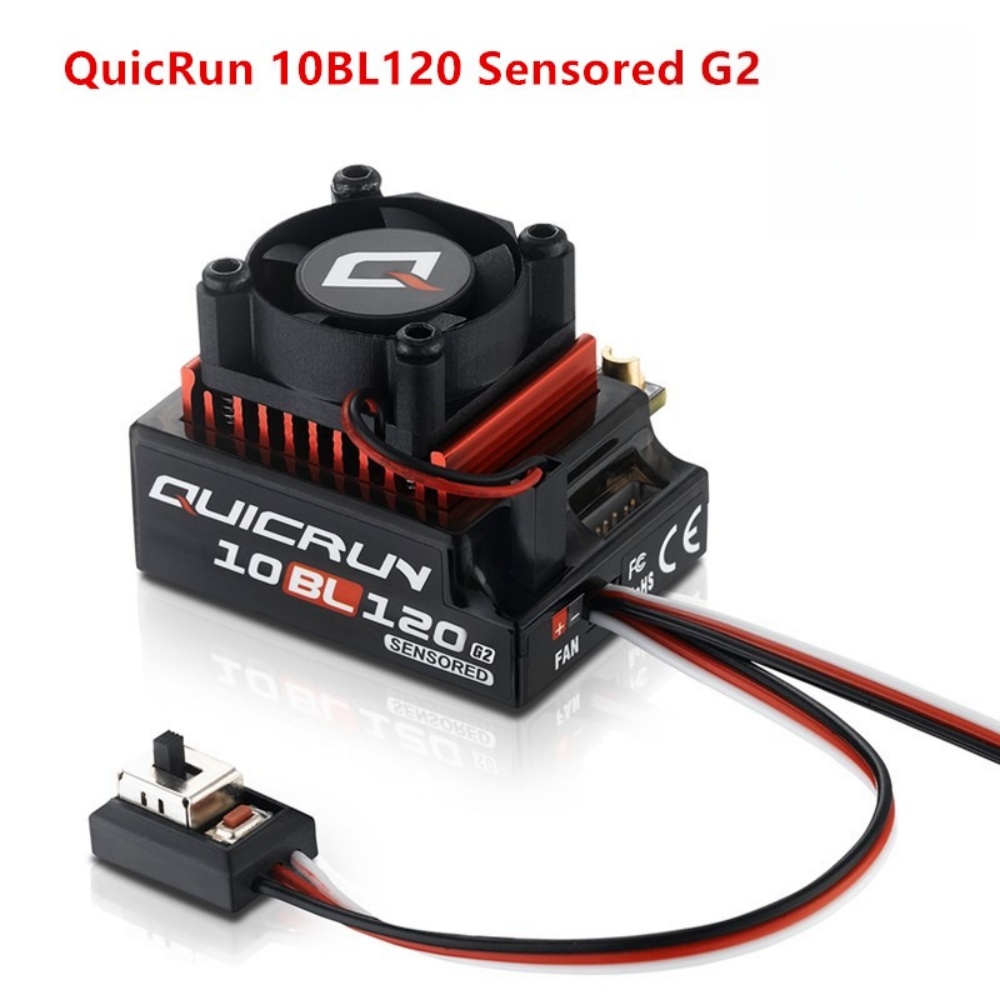 Rc Hobby Engine - FATJAY Hobbywing QUICRUN-10BL-120-G2 120A ESC бесщеточный
