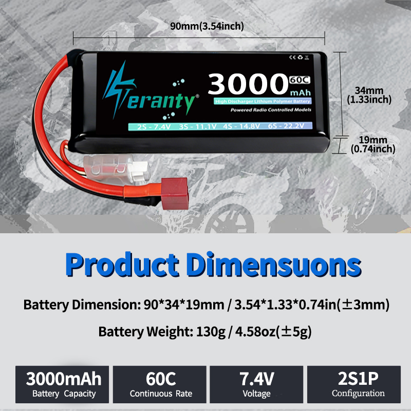 Аккумулятор LiPo TERANTY 2S 30 – обзор и цена Rc Hobby Rc