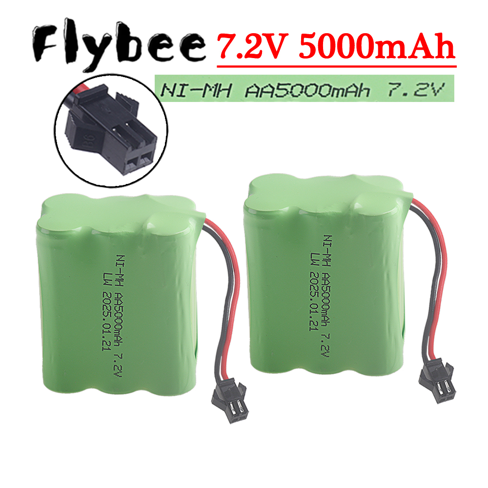 (SM-2P Plug) 7.2V 5000mah NiMH – обзор и цена Rc Hobby Hub